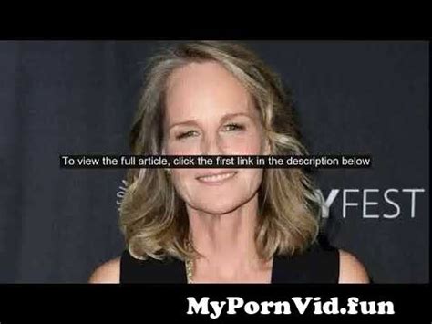 Helen Hunt, 57, stuns in black bikini while enjoying beach day in ...